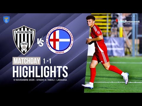 LAVAGNESE vs LIGORNA 1-1 HIGHLIGHTS | 09/10/2025