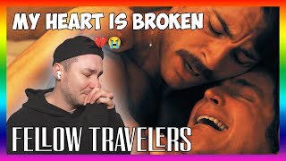 FELLOW TRAVELERS EP7 REACTION - This show has officially destroyed me 😭💔 #fellowtravelers #lgbtqia