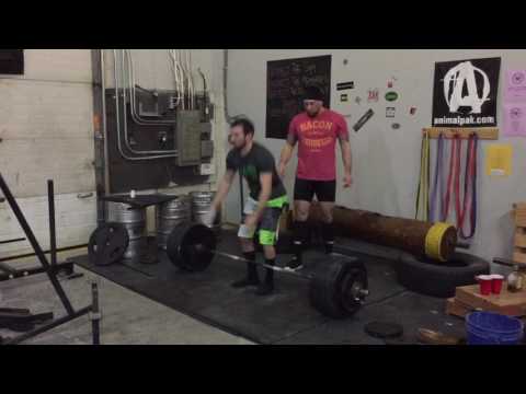 550lb/250kg deadlift @ 137lb/62kg bw