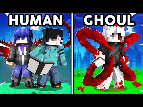 I Made 100 Players Simulate a TOKYO GHOUL Civilization in Minecraft...