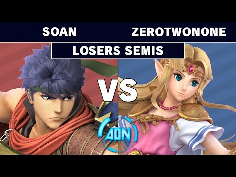 AON Ultimate 62 - Soan (Ike) vs ZeroTwoNone (Zelda) Losers Semifinals - Smash Ultimate