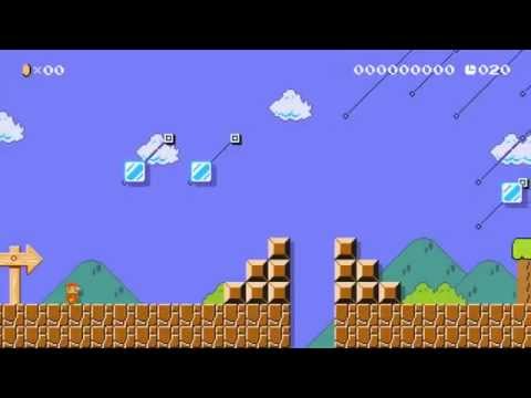 Mario Maker: Furious Hailstorm Sprint