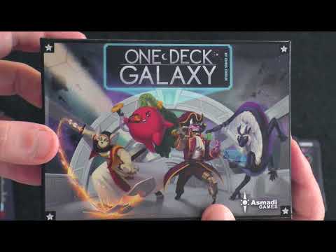 DGA Unboxes Board Games: One Deck Galaxy