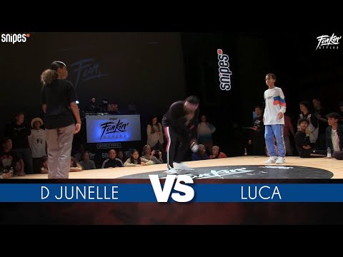 SNIPES FUNKIN STYLEZ 2019 - HeroKidz Best 16 - D JUNELLE vs. LUCA
