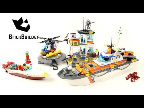 Vidéo LEGO City 60167 : Le QG des garde-côtes 