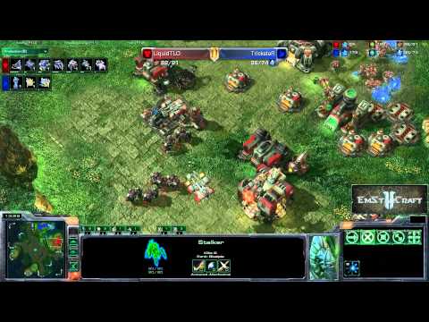 TvP Tlo vs Trickster Shatered Temple Starcraft 2 HD polski komentarz