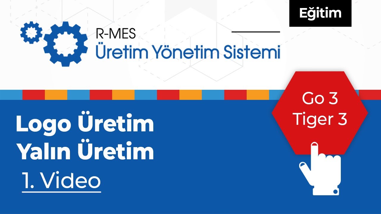 Rst R-Mes Logo Üretim Yalın Üretim Go 3 Tiger 3
