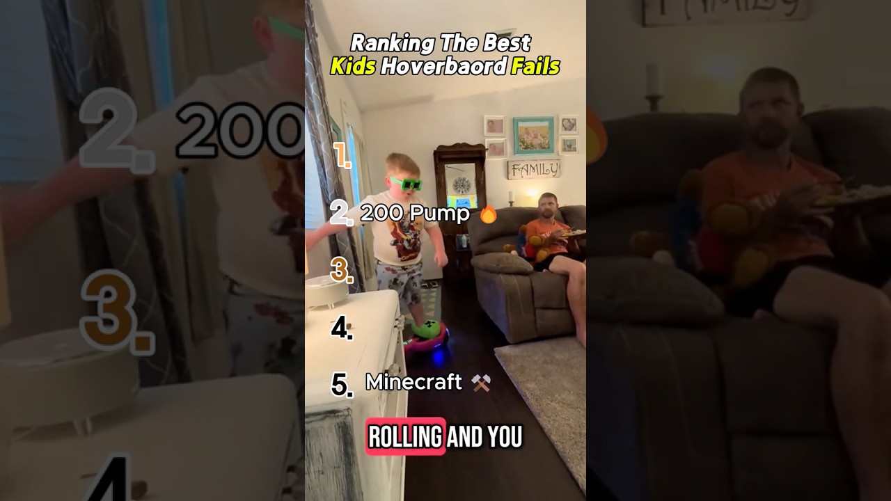 Top 5 Funniest Kids Hoverboard Fails Ever!