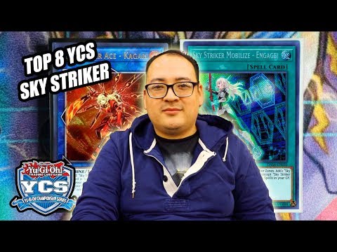 Yu-Gi-Oh! Top 8 YCS Pasadena: Sky Striker Deck Profile 2018! Ft. Esteban Vences (Imperium Duelist)