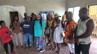 House in Winneba Built by African Diaspora Sister Repatriating to Paradise - Ghana May 2021 Tour