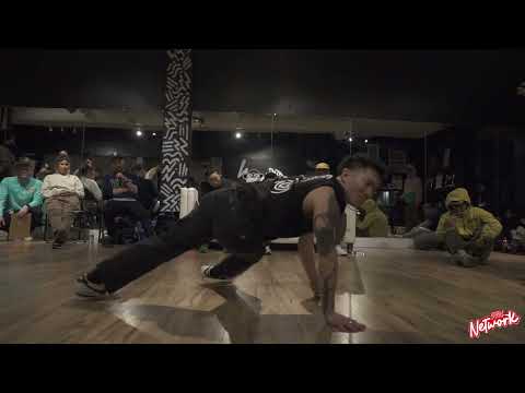 Deathray Vs Juan100 - 1 V 1 Footwork - Top 8 Heat Check Vol 2 - B-Boy Network