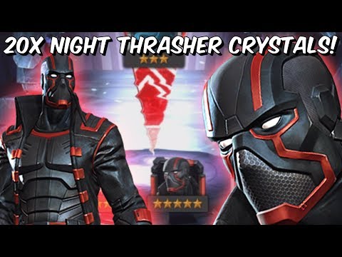 20x 5 Star Night Thrasher & Aegon Featured Crystal Opening! - Marvel Contest Of Champions
