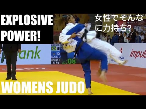 3 Earth-Shakingly Powerful Throws - Womens Judo - Abu Dhabi Grand Slam 2022