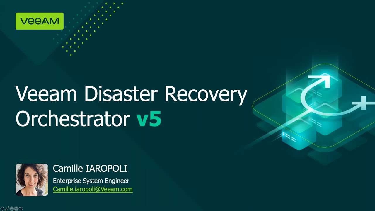 NEW Veeam Disaster Recovery Orchestrator v5 video