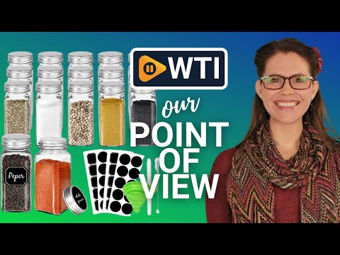 CycleMore Glass Spice Jars Bottles Set - WTI product video review