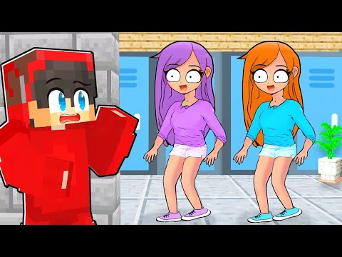 Sneaky CashMine: Realistic Girl's School in Minecraft!
