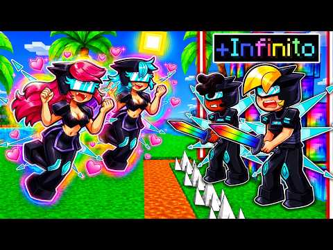 MALEDIZIONE DELL'AMORE INFINITO vs BASE DELL'INFINITO Su Minecraft!