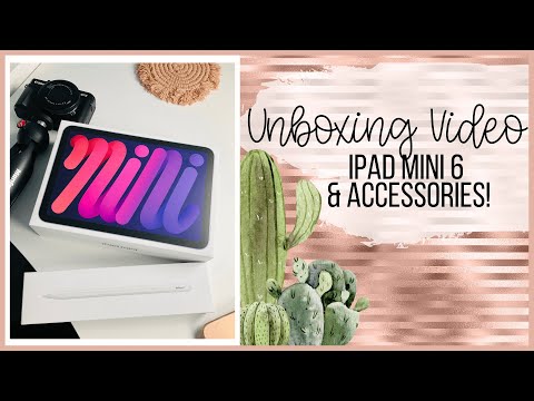 NEW 2021 iPad Mini 6 Unboxing & Set Up | First Impressions | Digital Planning |