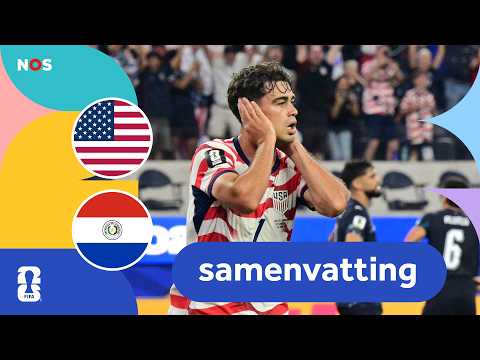 Samenvatting Verenigde Staten - Paraguay | Groep D | WK2026 ⚽️