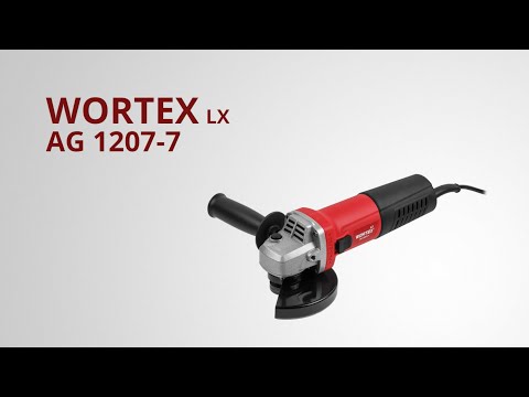 фото одноручная углошлифмашина wortex lx ag 1207-7. 750 вт, ушм угловая шлифовальная болгарка вортекс 0