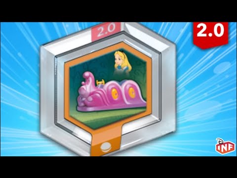 Disney Infinity Alice in Wonderland vehicle power disc preview