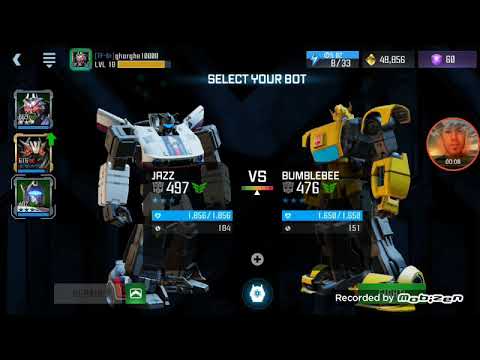 Transformers jazz vs bumblebee