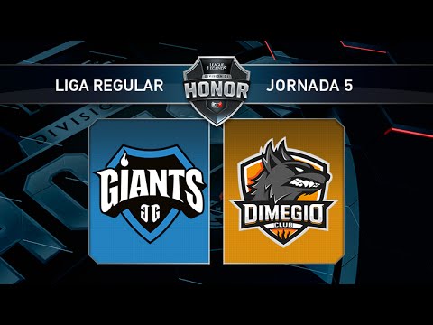 Giants Only The Brave vs Dimegio Club - #LoLHonor5 - Mapa 1 - Jornada 5 - T11