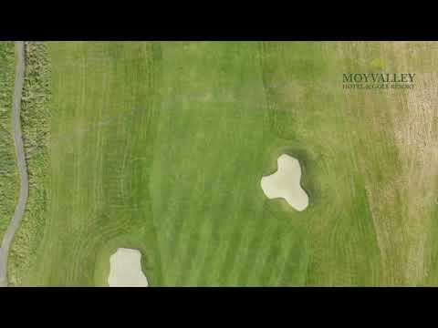 9th Hole at Moyvalley Golf Club - Hole Flyover