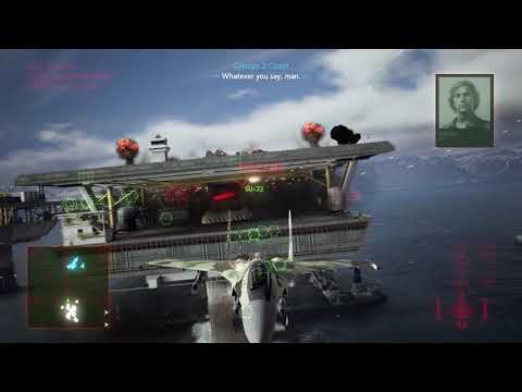 Ace Combat 7 Playthrough | Mission 11 | Fleet Destruction (Expert Controls)