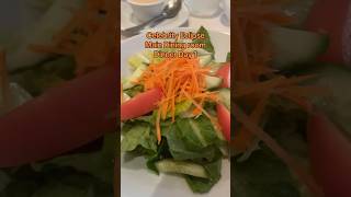 Celebrity Eclipse Dinner Day 1