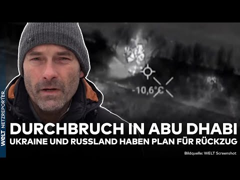 PUTINS KRIEG: Donnerschlag in Abu Dhabi! Ukraine und Russland vereinbaren Plan zum Rückzug von Front