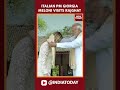 Italy S PM Giorgia Meloni Arrives At Rajghat To Pay Tribute To Mahatma Gandhi