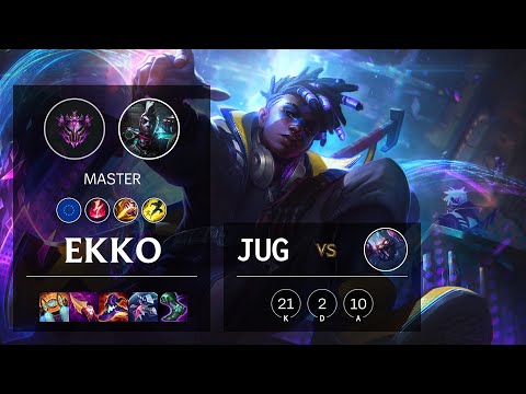Ekko Jungle vs Skarner - EUW Master Patch 11.5