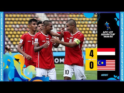#AFCU17 - Group A | Yemen 4 - 0 Malaysia