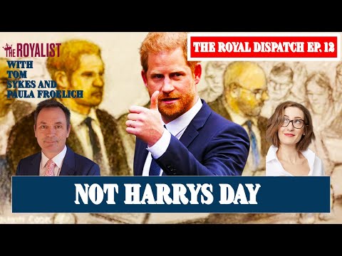 Prince Harry’s Tears End a Tumultuous Day in Court | The Royalist & Paula Froelich
