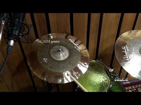 19" Absolute Cymbals Custom Crash  - 1235 grams  (Made in Turkey)