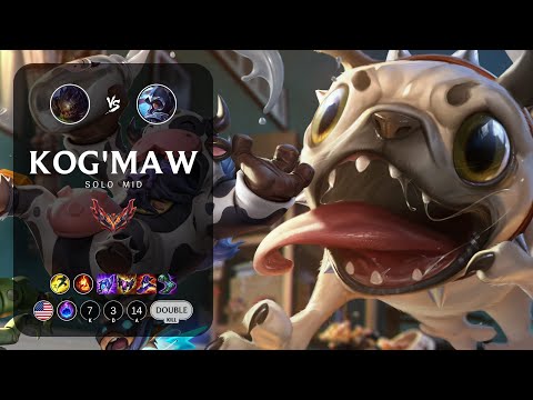 Kog'Maw Mid vs Talon - NA Grandmaster Patch 13.17