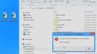 How to open locked folders (TakeOwnership)