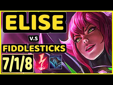 ZUAO (ELISE) vs FIDDLESTICKS - 7/1/8 KDA JUNGLE CHALLENGER GAMEPLAY - BR