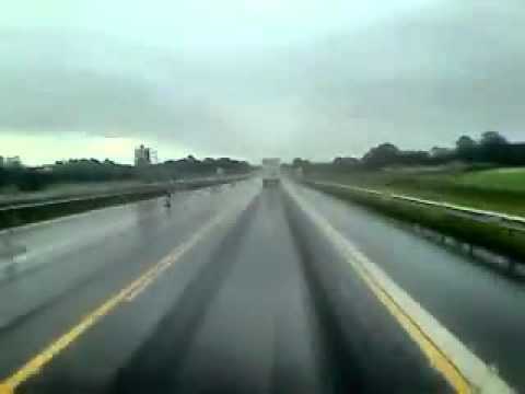 Von Bremen nach Hamburg im LKW - Timelaps