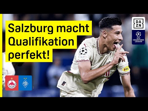 Salzburgs Talente erneut in der Königsklasse: FC Salzburg - Dynamo Kyiv | UEFA Champions League