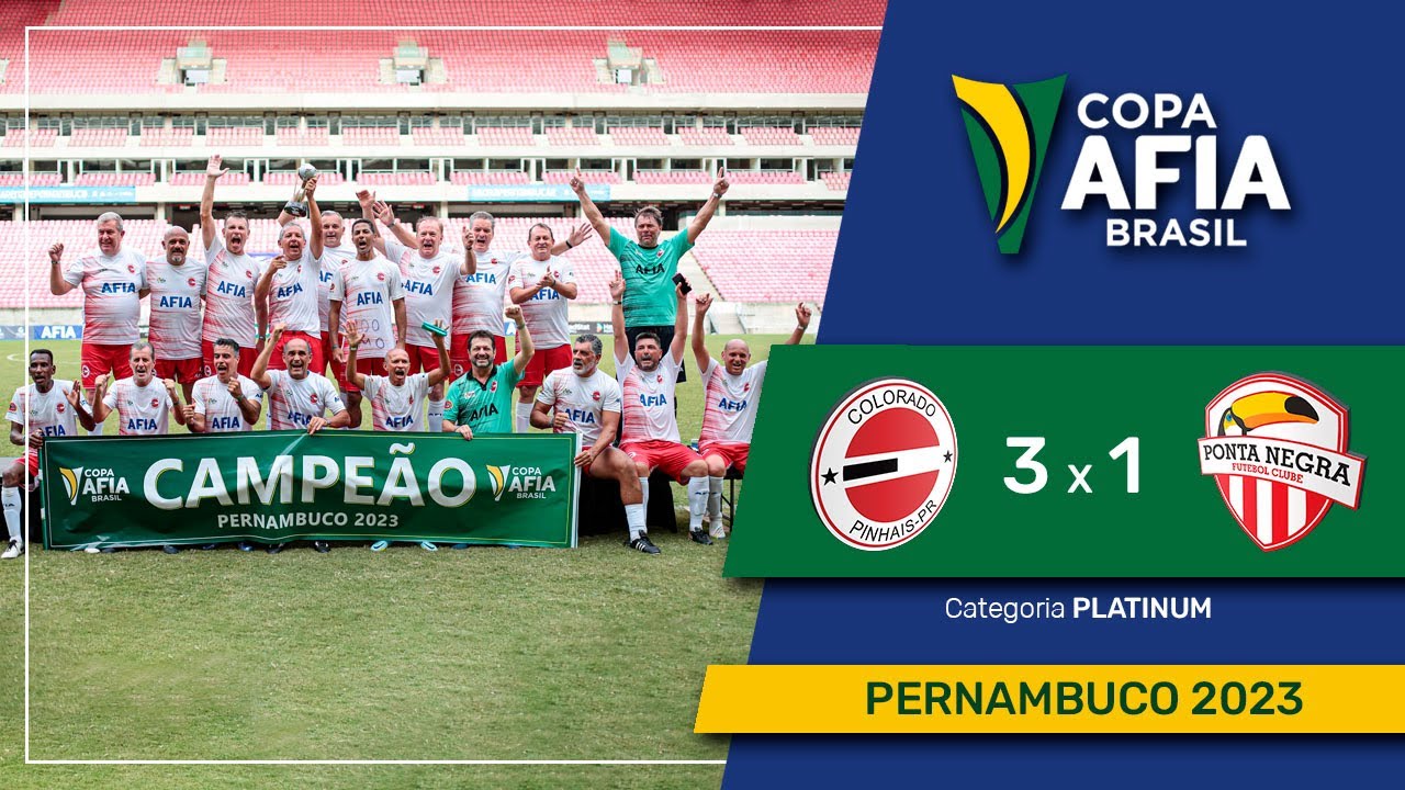 Copa AFIA Brasil – 2023 – COLORADO X PONTA NEGRA- PLATINUM