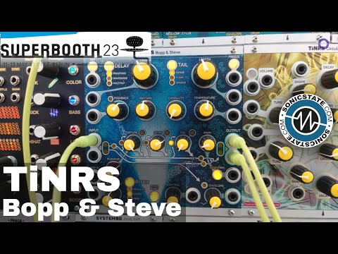 Superbooth 2023: This Is Not Rocket Science -  Bopp And Steve - Dual Delay and Reverb FX