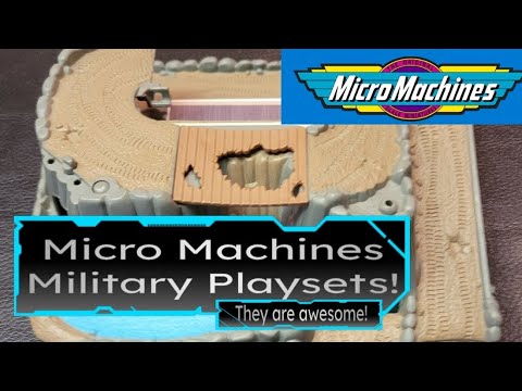 Micro Machines Military Playsets.