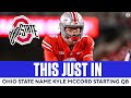 Ohio State Names Kyle McCord Starting Quarterback I CBS Sports