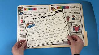 Pre K Assessment and Report Card Kit - Parent teacher conferences for transitional kindergarten