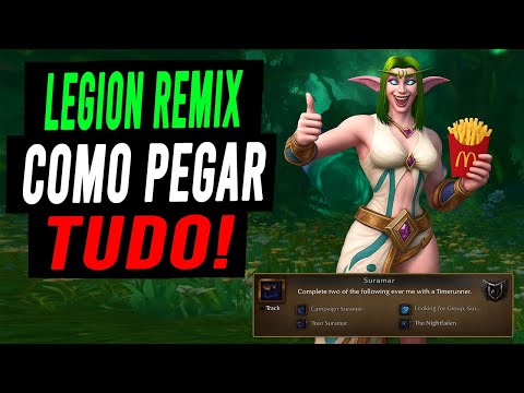 How to get ALL Legion Remix cosmetic rewards!