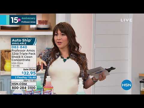 HSN | Professor Amos Cleaning 15th Annivesrary 08.23.2019 - 08 AM