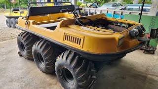 Refurbishing a 2001 Argo Bigfoot 6x6 Amphibious Extreme Terrain Vehicle for summer fun. Part 1.