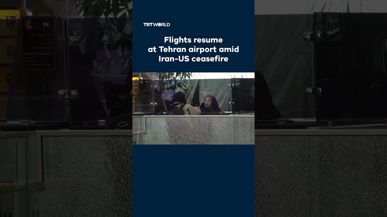 Video | Flights resume at Tehran airport as Iran-US ceasefire holds